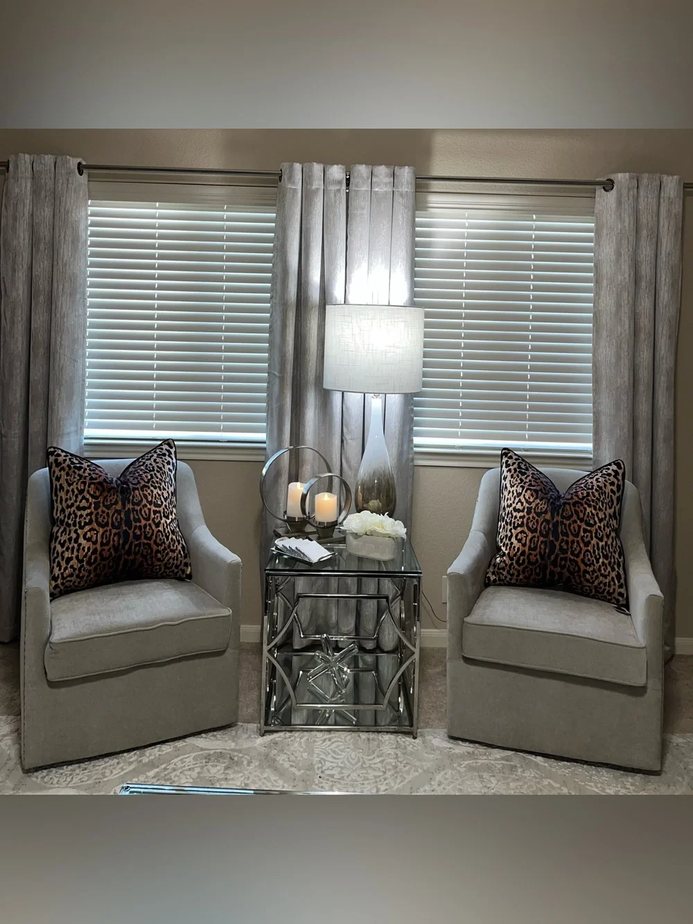 1-Dann Foley Lifestyle luxury velvet Cheetah Print design decorative pillow